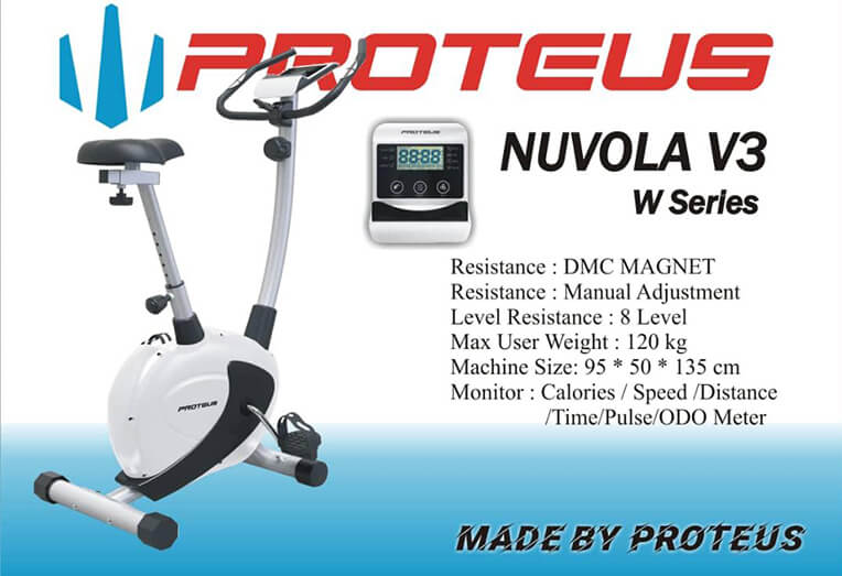 بهترین دوچرخه ثابت خانگی پروتئوس Proteus Nuvola-V3
