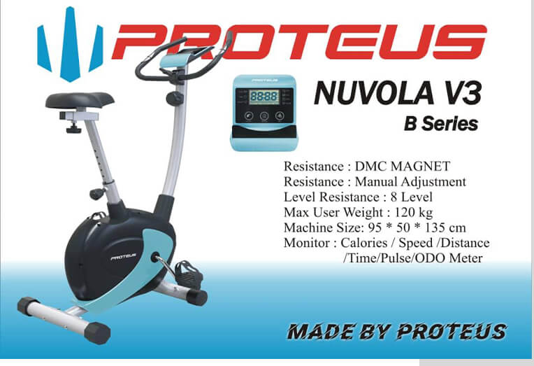 دوچرخه ثابت خانگی پروتئوس Nuvola v3 series WB